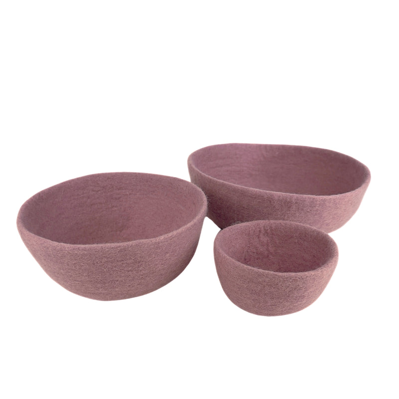 Humble Hilo Handmade Felt Bowls