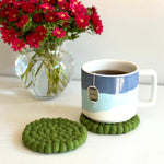 Humble Hilo Handmade Felt Coasters, Set of 2