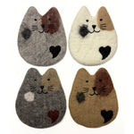 Humble Hilo Handmade Animal Coaster Set of 4