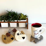 Humble Hilo Handmade Animal Coaster Set of 4