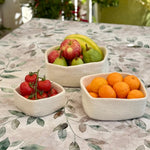 Humble Hilo Handmade Felt Bowls, Square Set of 3
