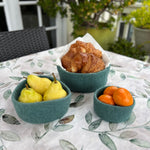 Humble Hilo Handmade Felt Cylinder Bowl Set of 3