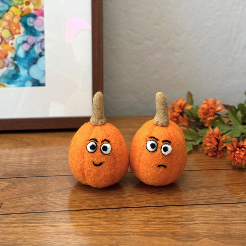 Humble Hilo Handmade Halloween Felt Pumpkins