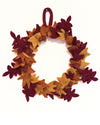 Humble Hilo Handmade Felt Flower Wreath