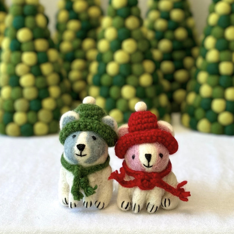 Humble Hilo Handmade Felt Christmas Ornaments