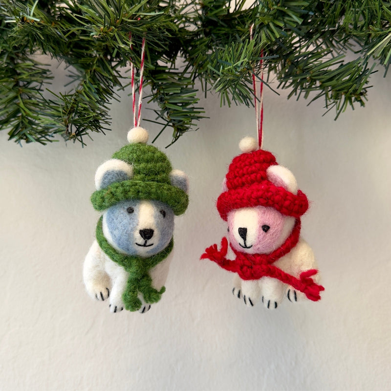 Humble Hilo Handmade Felt Christmas Ornaments