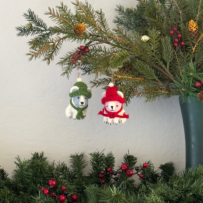 Humble Hilo Handmade Felt Christmas Ornaments