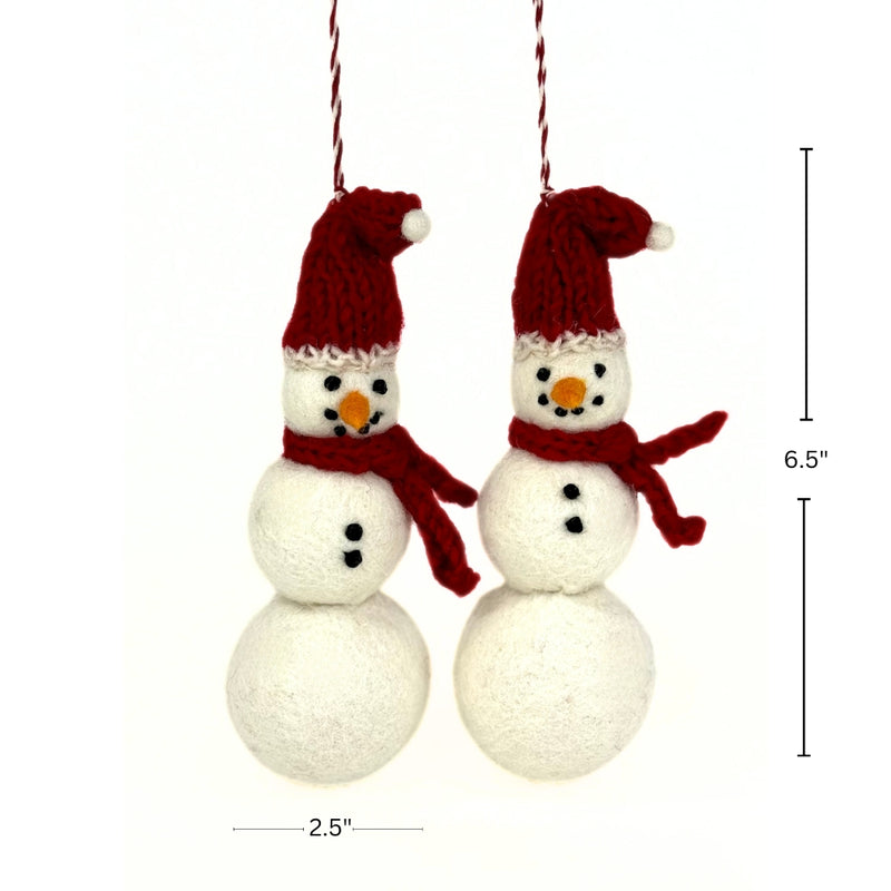 Humble Hilo Handmade Felt Christmas Ornaments