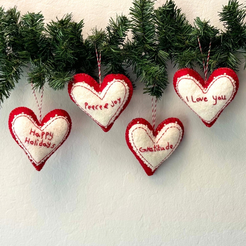 Humble Hilo Handmade Felt Christmas Ornaments