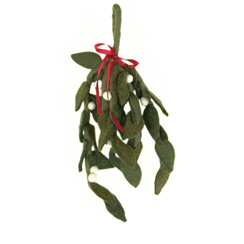 Humble Hilo Handmade Felt Mistletoe