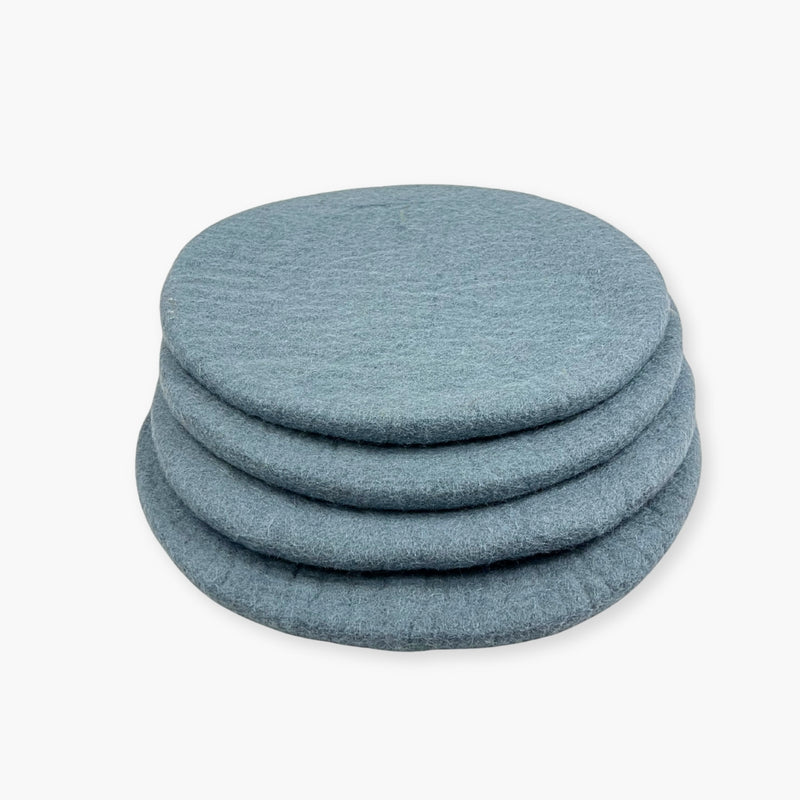 Humble Hilo Handmade Felt, Seat Cushion 4-pack