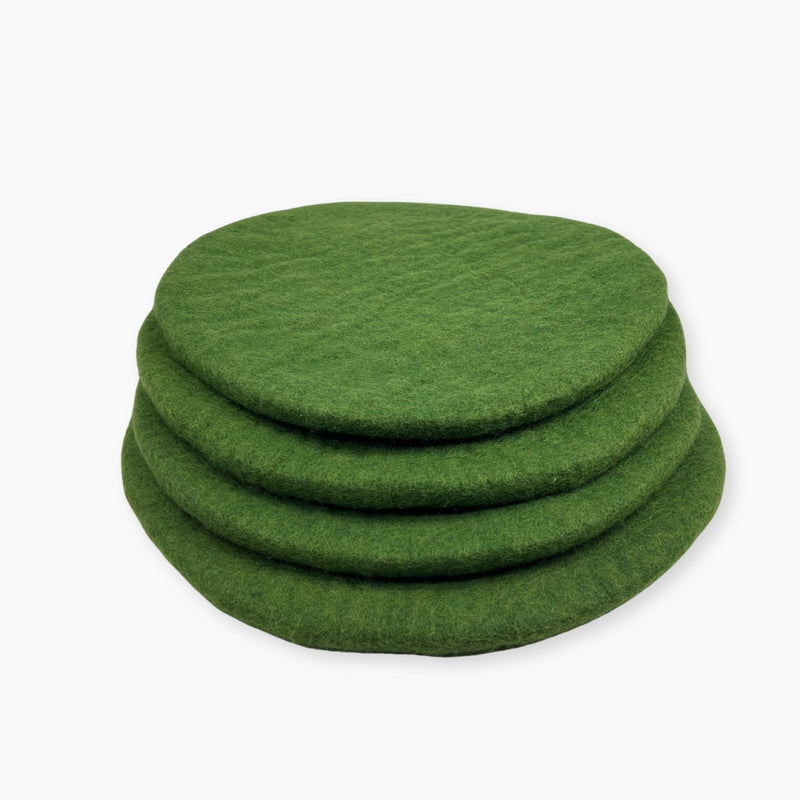 Humble Hilo Handmade Felt, Seat Cushion 4-pack