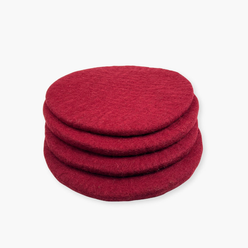 Humble Hilo Handmade Felt, Seat Cushion 4-pack