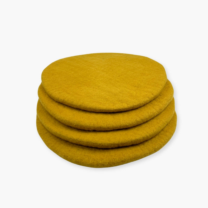 Humble Hilo Handmade Felt, Seat Cushion 4-pack
