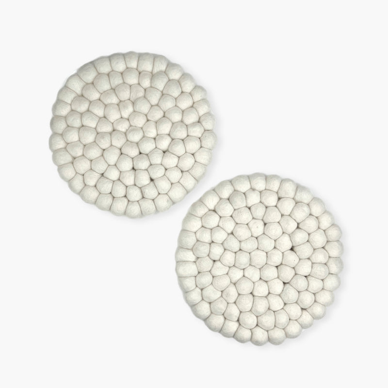 Humble Hilo Handmade Felt Trivets, Set of 2