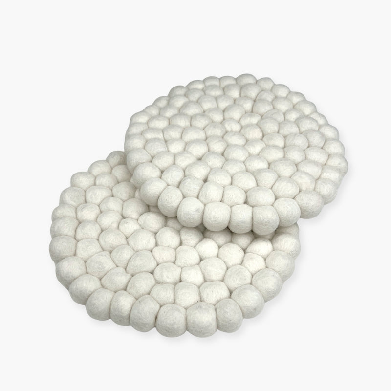 Humble Hilo Handmade Felt Trivets, Set of 2