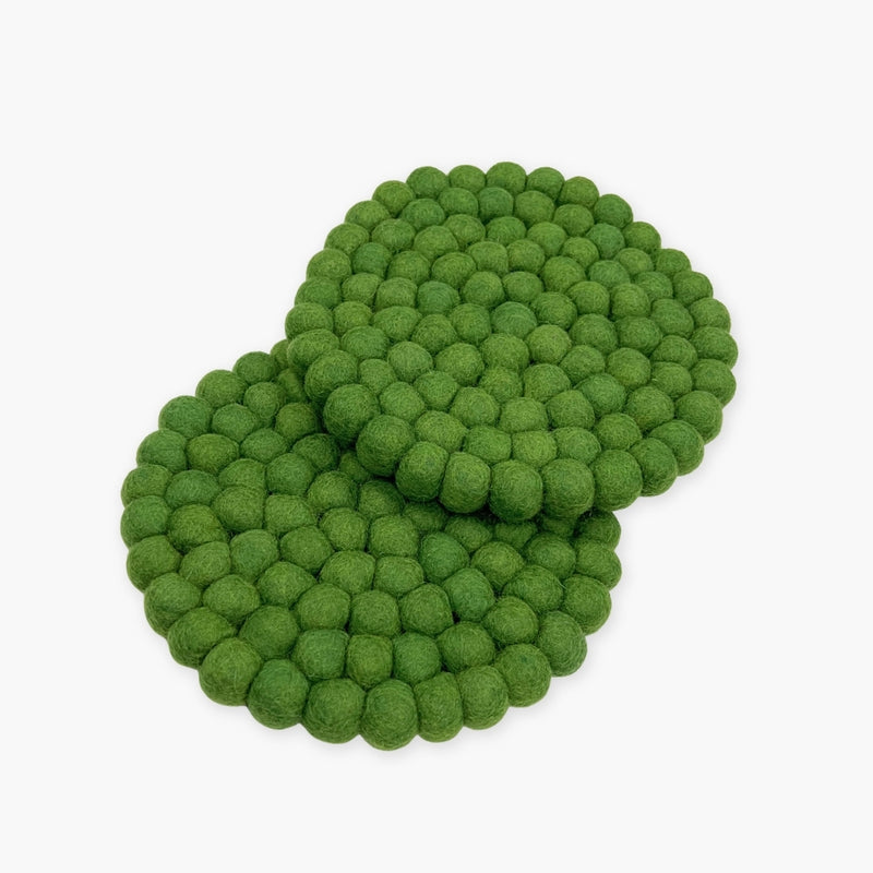 Humble Hilo Handmade Felt Trivets, Set of 2