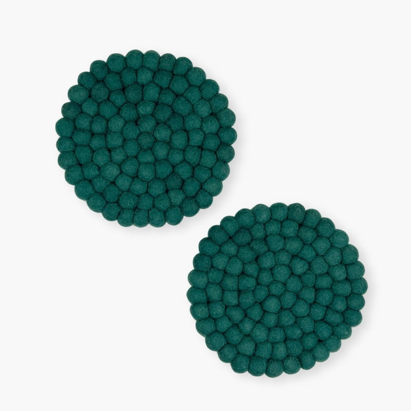Humble Hilo Handmade Felt Trivets, Set of 2