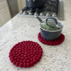 Humble Hilo Handmade Felt Trivets, Set of 2