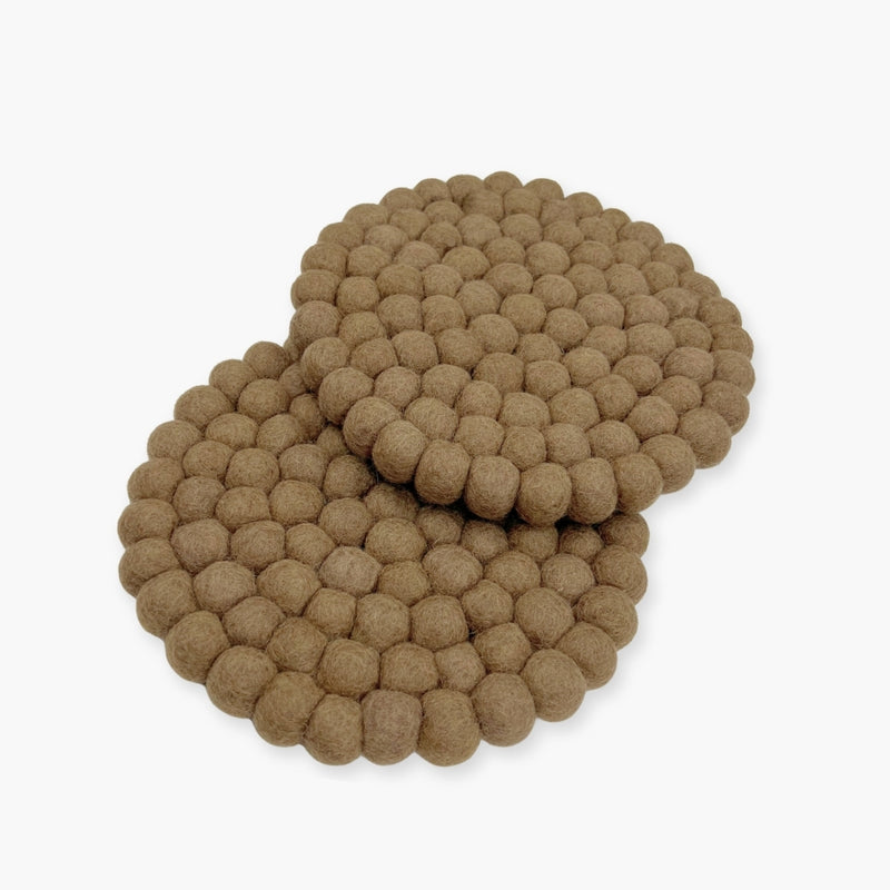 Humble Hilo Handmade Felt Trivets, Set of 2