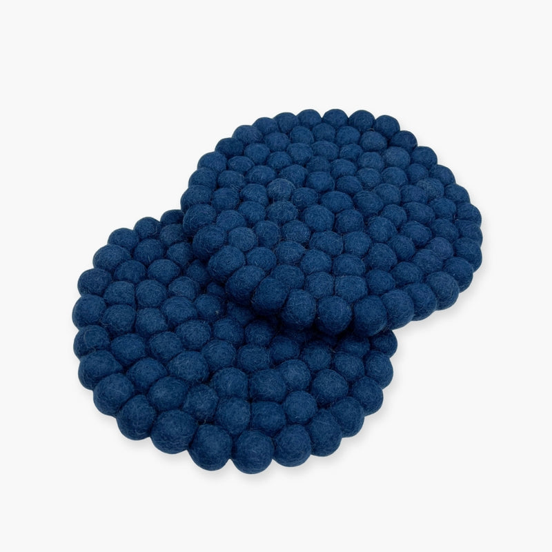 Humble Hilo Handmade Felt Trivets, Set of 2