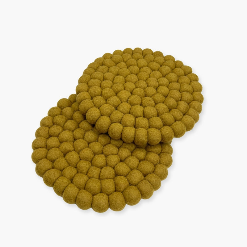 Humble Hilo Handmade Felt Trivets, Set of 2
