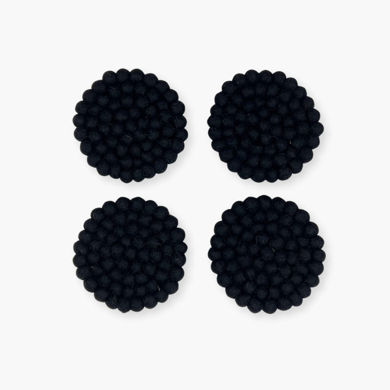 Humble Hilo Handmade Felt Coasters, Set of 4