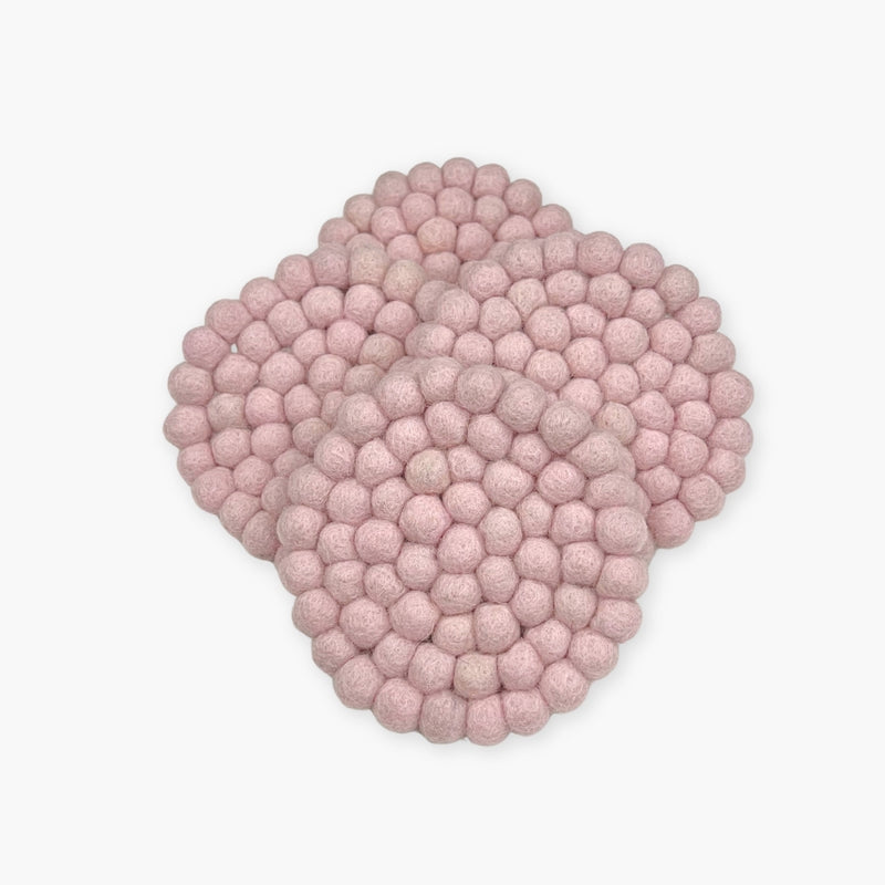 Humble Hilo Handmade Felt Coasters, Set of 4