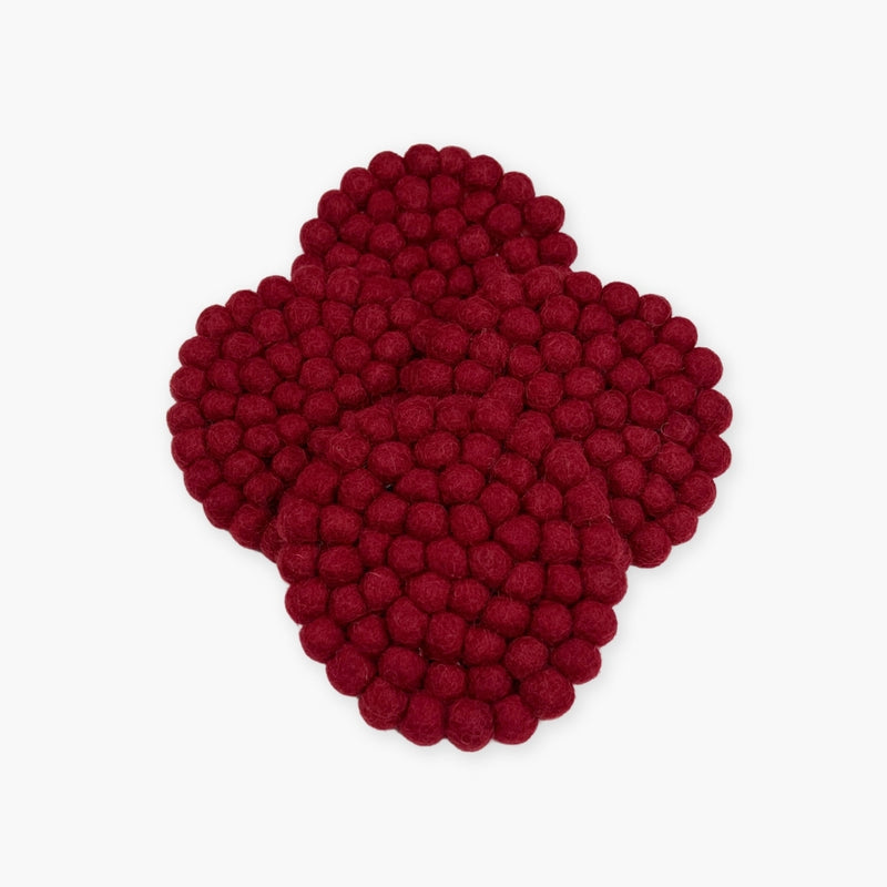 Humble Hilo Handmade Felt Coasters, Set of 4