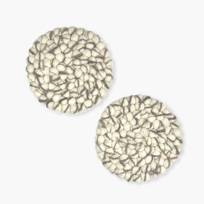 Humble Hilo Handmade Felt Trivets, Set of 2