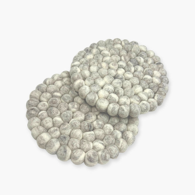 Humble Hilo Handmade Felt Trivets, Set of 2