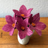 Humble Hilo Handmade Felt Flowers, 5 Petals