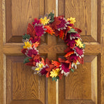 Humble Hilo Handmade Felt Flower Wreath