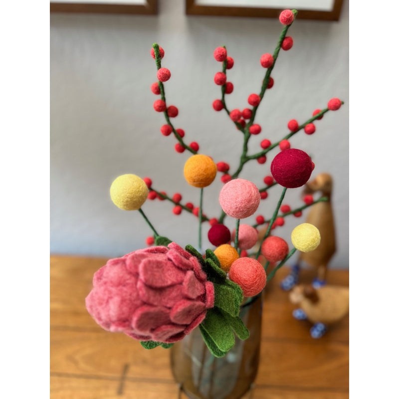 Humble Hilo Handmade Felt Flower Bouquet