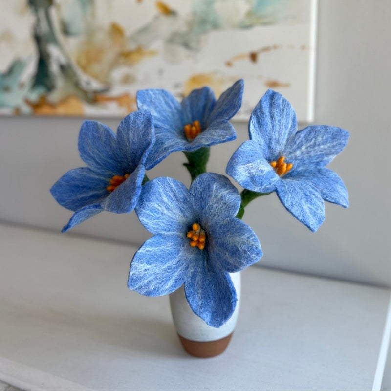 Humble Hilo Handmade Felt Flowers, 5 Petals