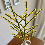 Humble Hilo Handmade Felt Flowers, Berry Stems