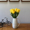 Humble Hilo Handmade Felt Flowers, 4 Tulip Flowers