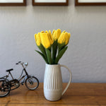 Humble Hilo Handmade Felt Flowers, 4 Tulip Flowers