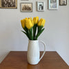 Humble Hilo Handmade Felt Flowers, 4 Tulip Flowers