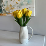 Humble Hilo Handmade Felt Flowers, 4 Tulip Flowers