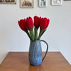 Humble Hilo Handmade Felt Flowers, 4 Tulip Flowers