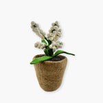 Humble Hilo Handmade Felt Flower Pot, Berry Flower