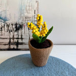 Humble Hilo Handmade Felt Flower Pot, Berry Flower