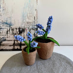 Humble Hilo Handmade Felt Flower Pot, Berry Flower