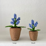 Humble Hilo Handmade Felt Flower Pot, Berry Flower