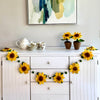 Humble Hilo Handmade Felt Flower Garland - Sunflower