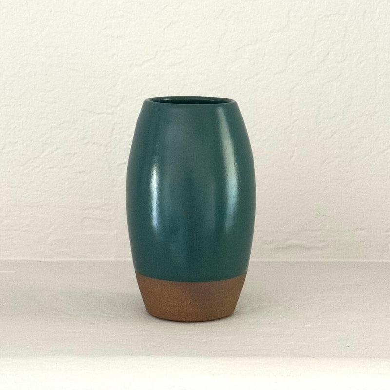 Humble Hilo Kumale Handmade Ceramic Oval Vase