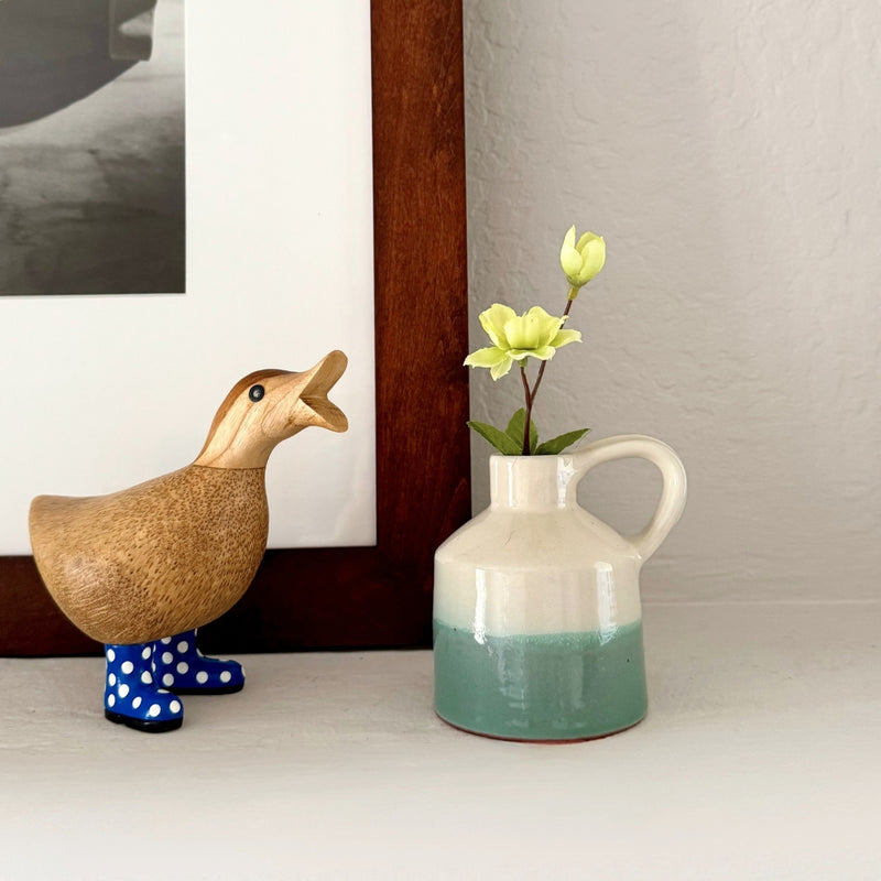 Humble Hilo Kumale Handmade Ceramic Rustic Vase