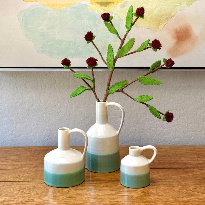 Humble Hilo Kumale Handmade Ceramic Rustic Vase