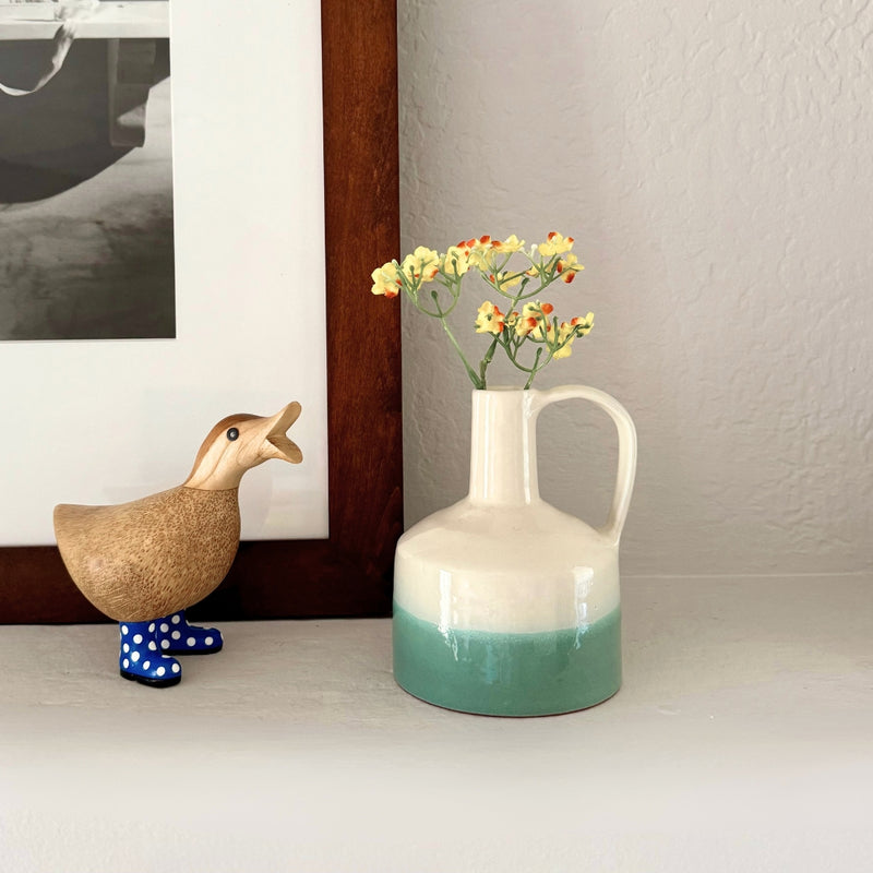Humble Hilo Kumale Handmade Ceramic Rustic Vase